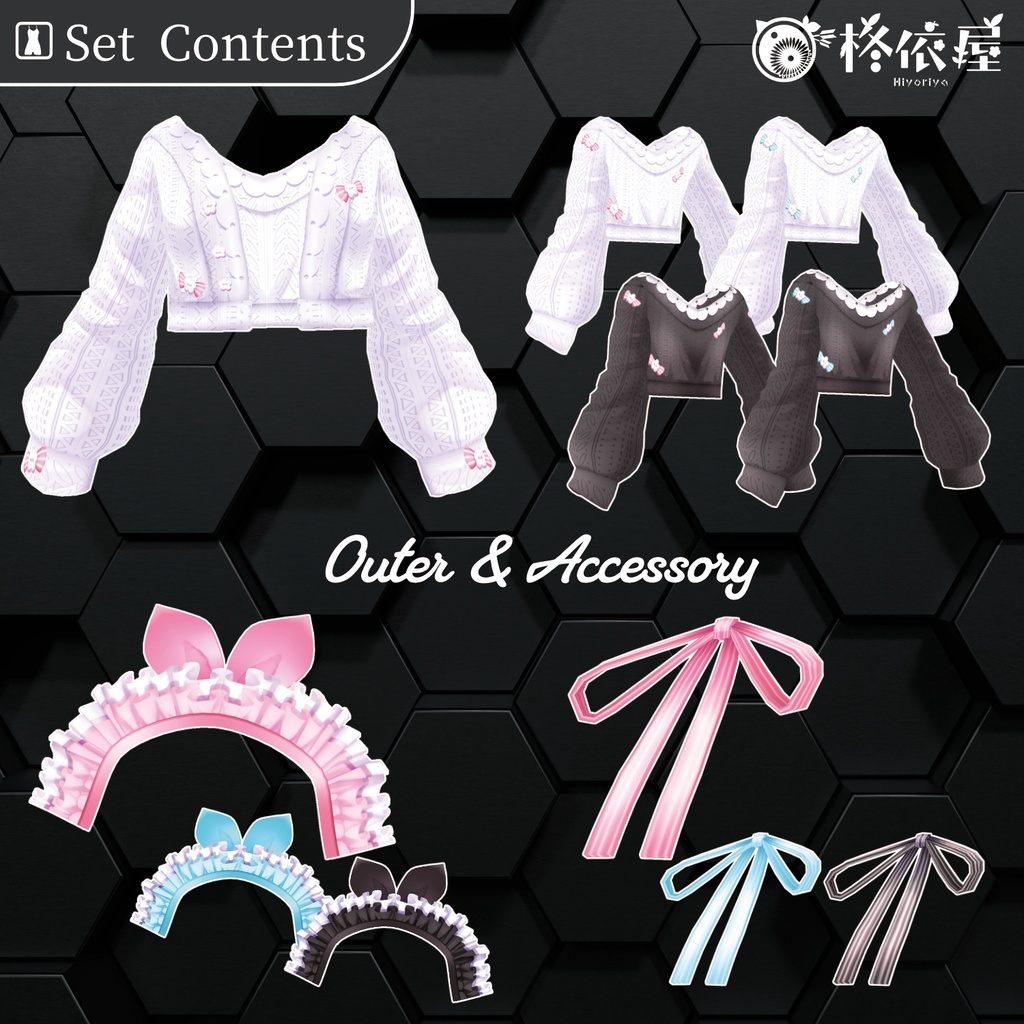 【VRoid】桜メイド服|Sakura Maid Uniform