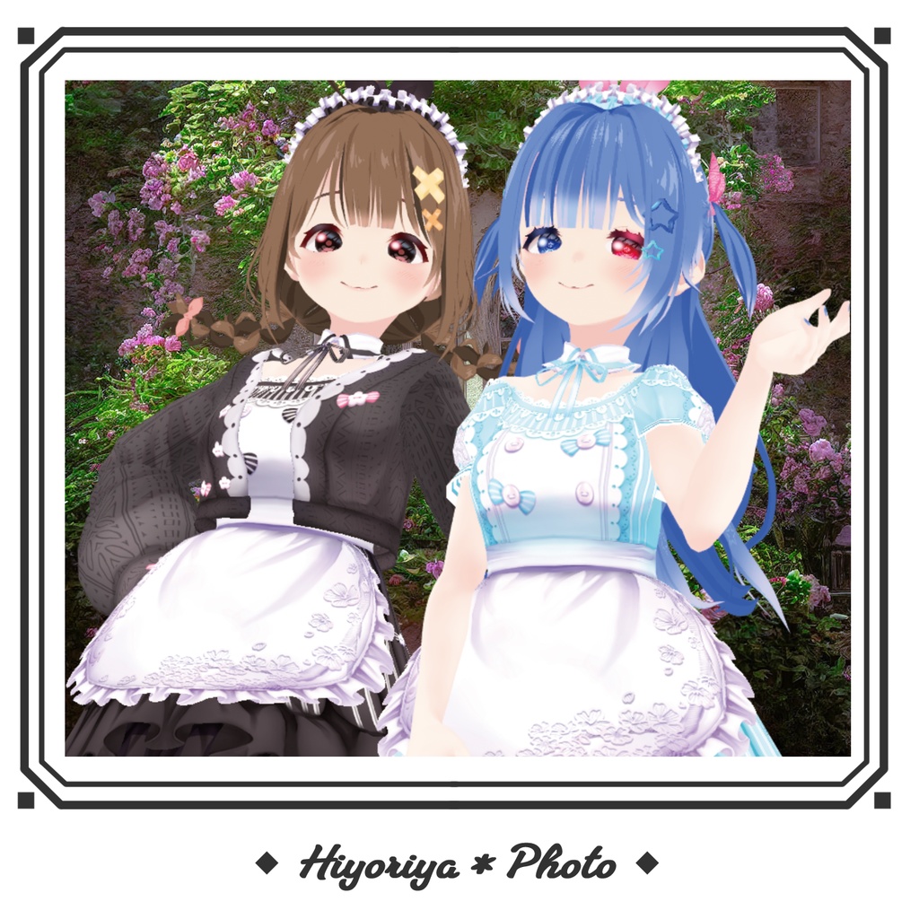 【VRoid】桜メイド服|Sakura Maid Uniform