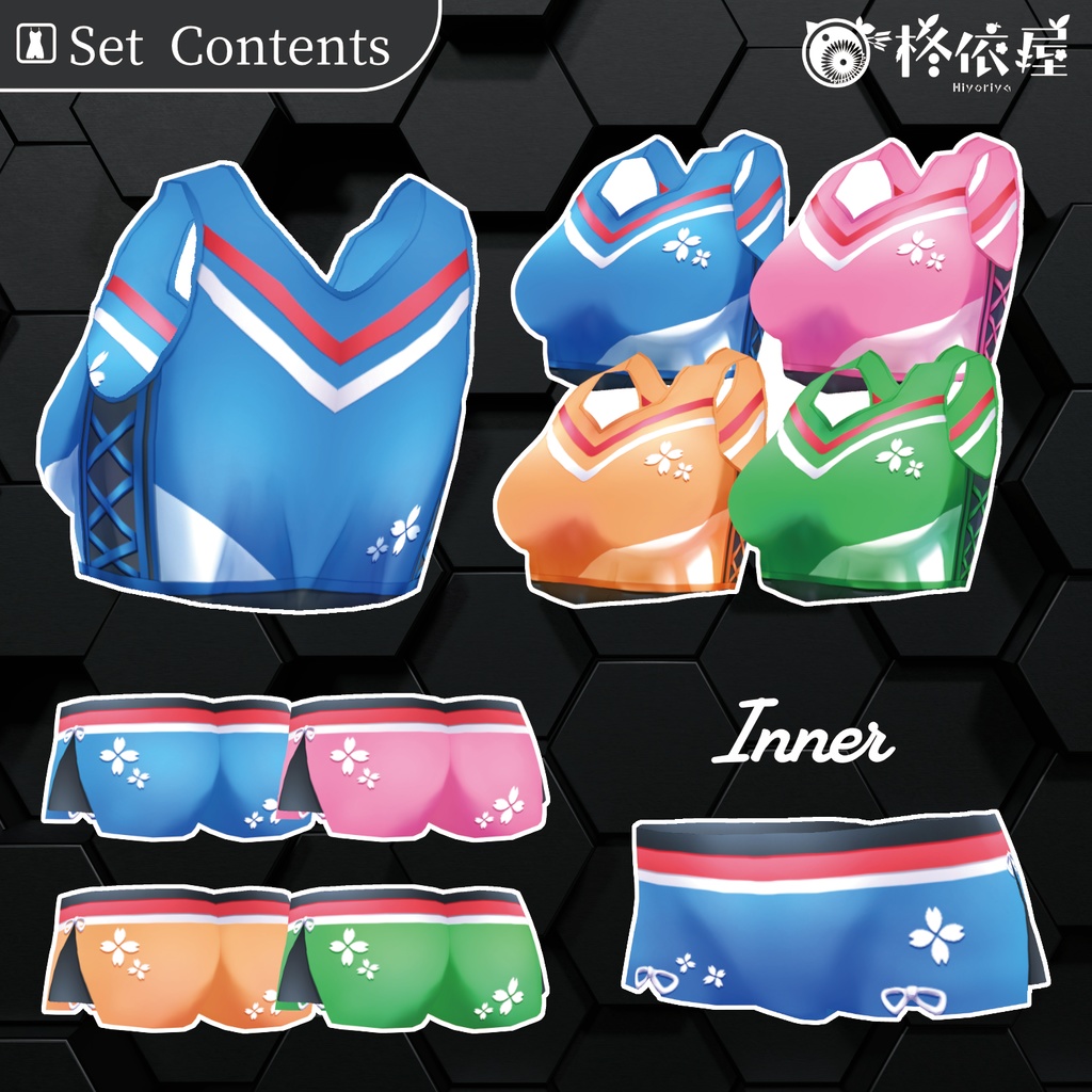 【VRoid】チア・セーラー服|Cheer Sailor