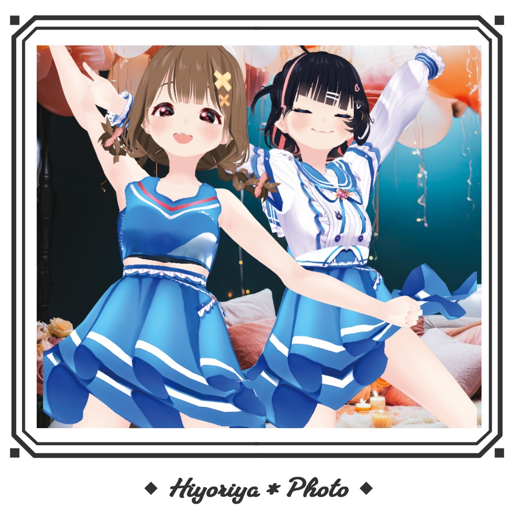 【VRoid】チア・セーラー服|Cheer Sailor