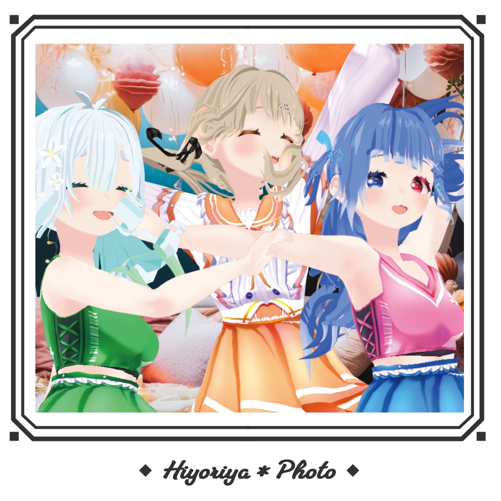 【VRoid】チア・セーラー服|Cheer Sailor