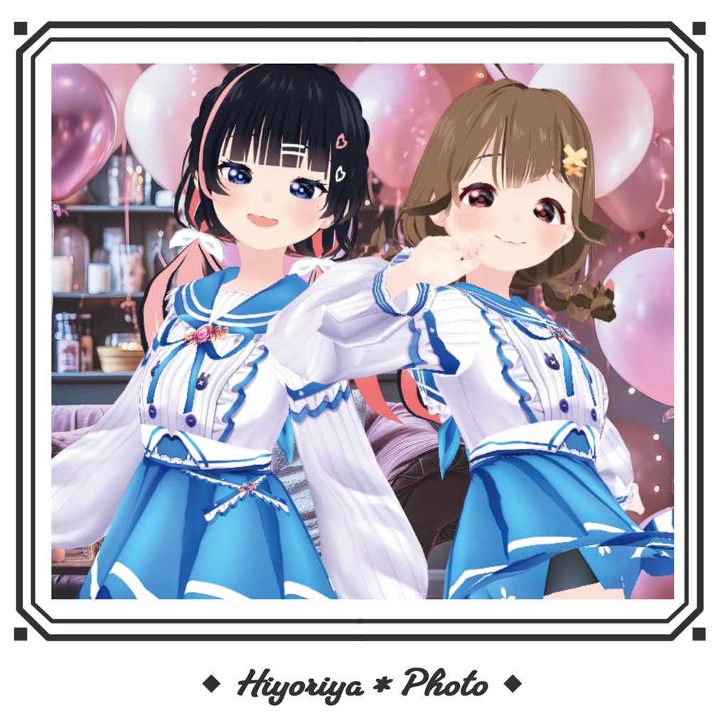 【VRoid】チア・セーラー服|Cheer Sailor