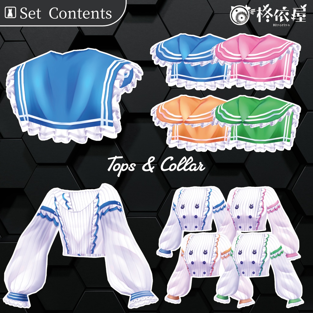 【VRoid】チア・セーラー服|Cheer Sailor