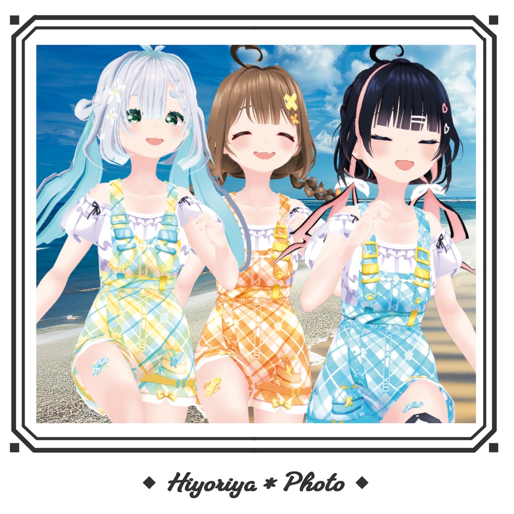 【VRoid】柴犬サロペット|Shiba Salopette