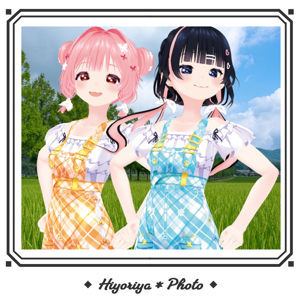 【VRoid】柴犬サロペット|Shiba Salopette