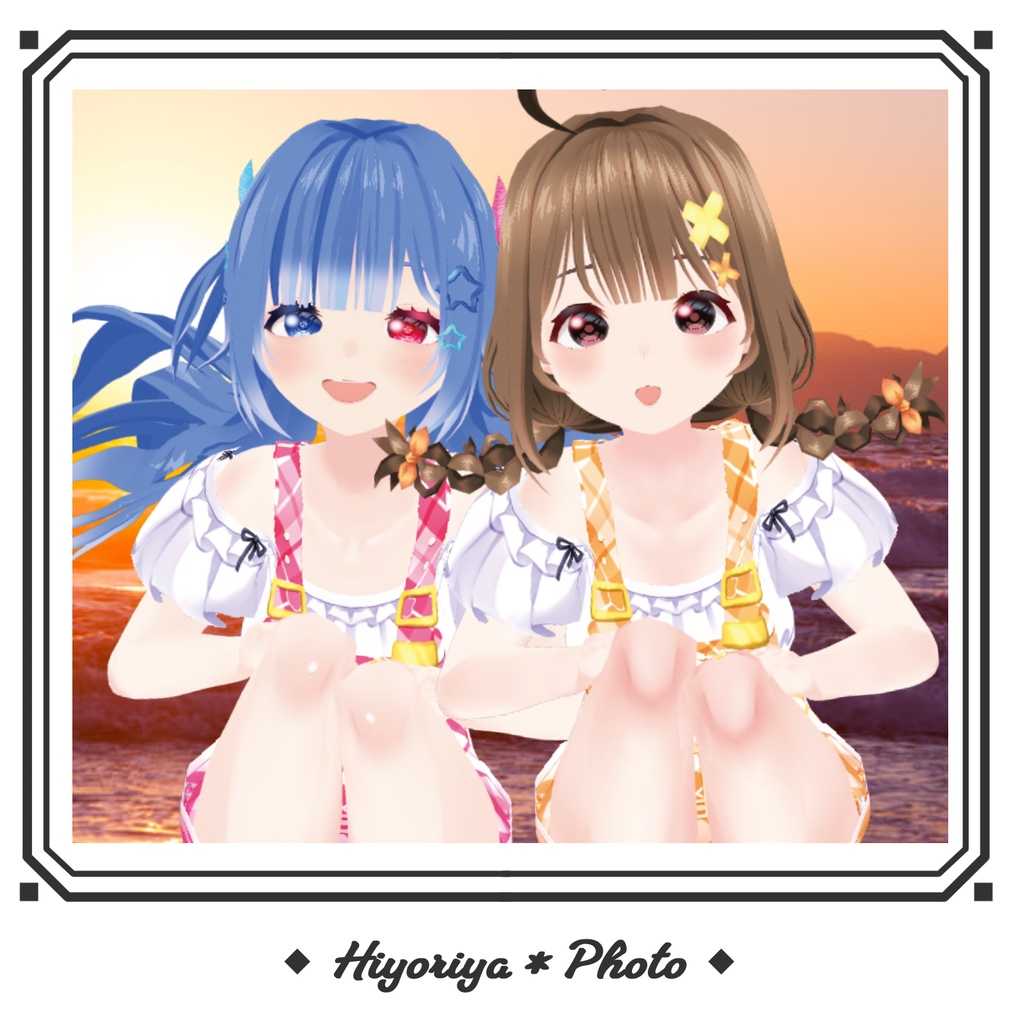 【VRoid】柴犬サロペット|Shiba Salopette