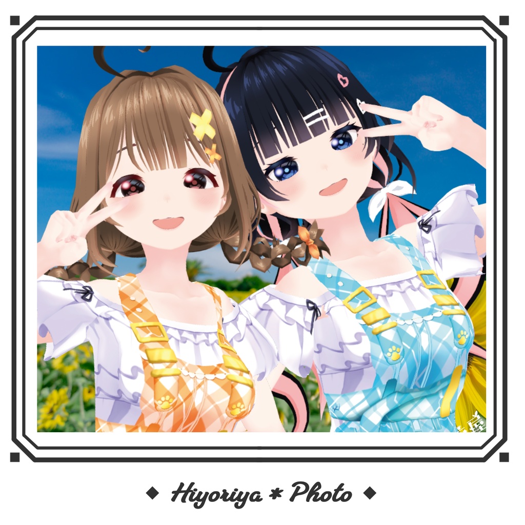 【VRoid】柴犬サロペット|Shiba Salopette