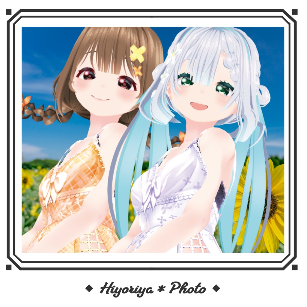 【VRoid】ビキニワンピース|Bikini Dress