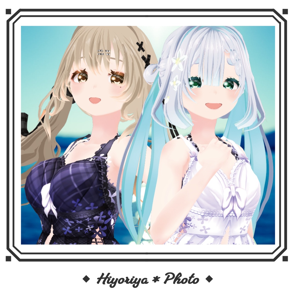 【VRoid】ビキニワンピース|Bikini Dress