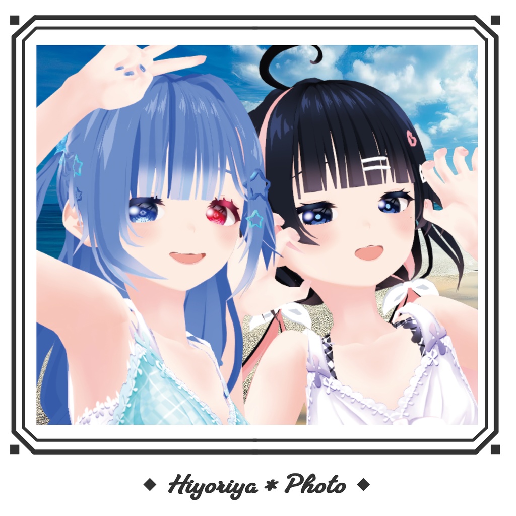 【VRoid】ビキニワンピース|Bikini Dress