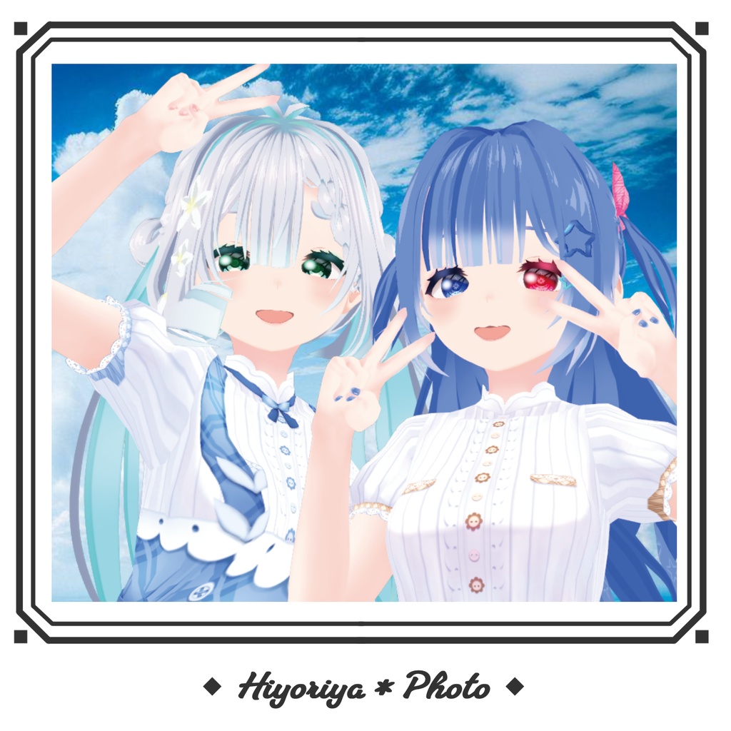 【VRoid】ずんだスカート&サロペット|Zunda Skirt & Salopette