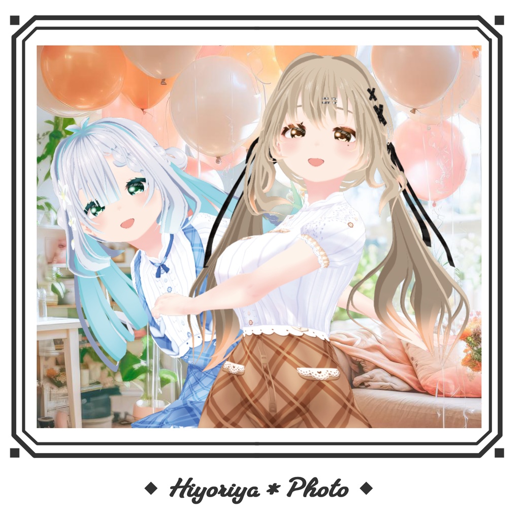 【VRoid】ずんだスカート&サロペット|Zunda Skirt & Salopette