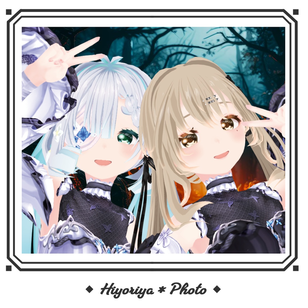 【VRoid】Halloween2025 お化けドレス|Ghost Dress