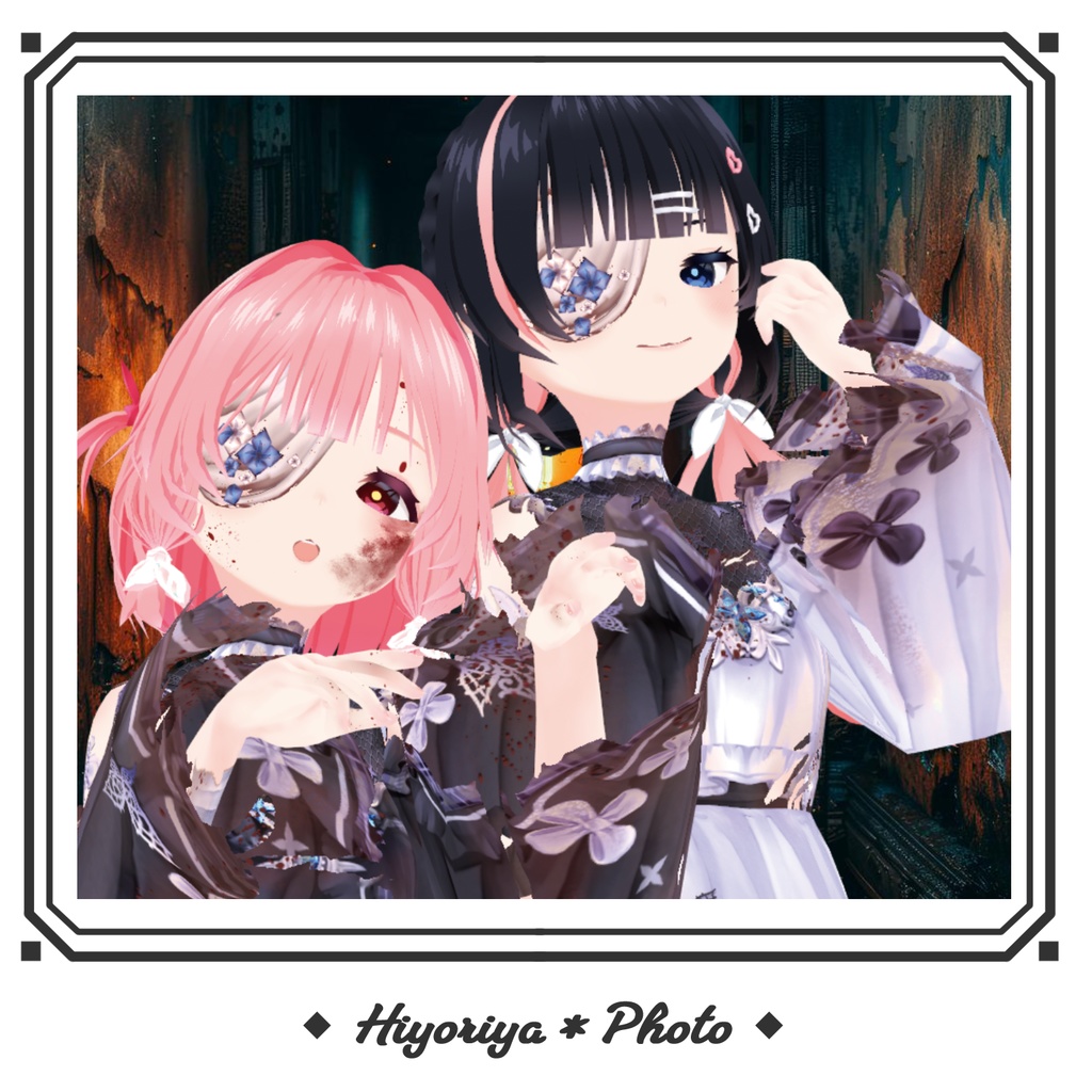 【VRoid】Halloween2025 お化けドレス|Ghost Dress