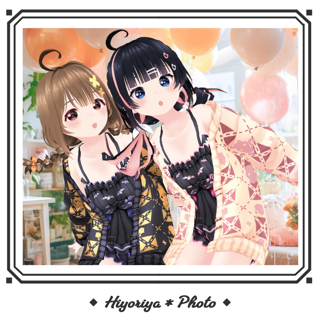 【VRoid】Halloweenルームウェア2025|Halloween Roomwear