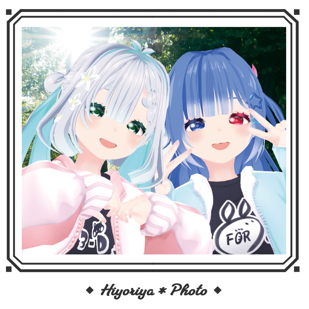 【VRoid】クラスTシャツ風ジャージ|Class T-shirt style Tracksuit