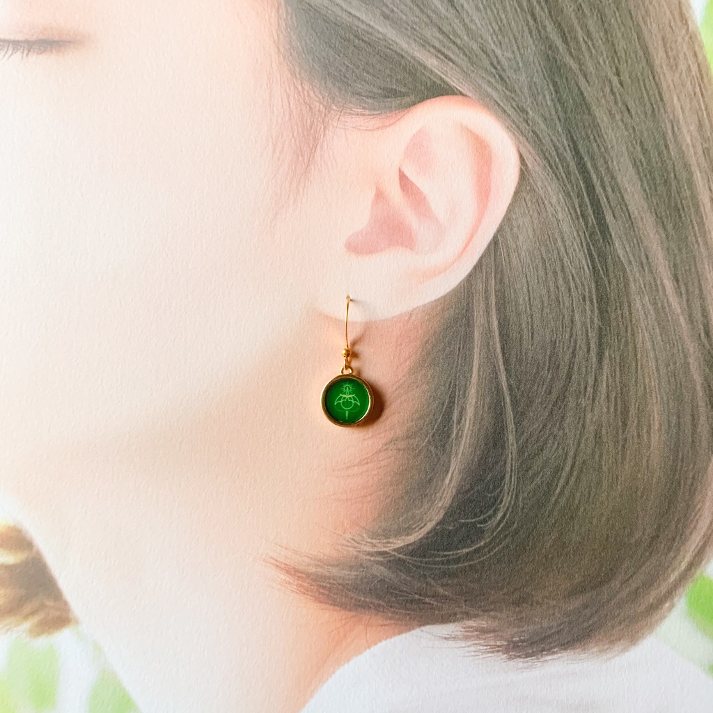 召喚士モチーフピアス