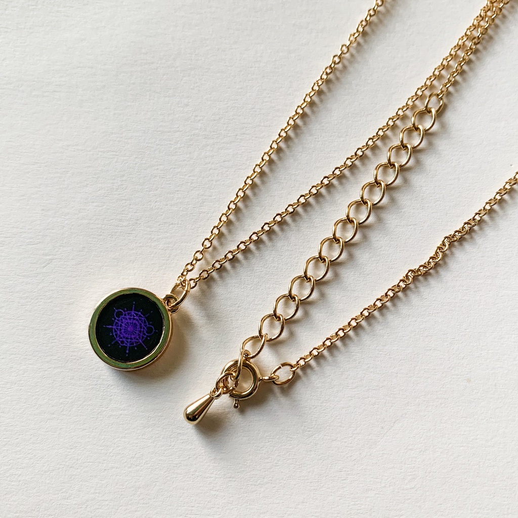 黒魔道士モチーフネックレス