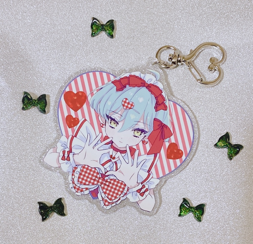 はるちゃんがんばれビーム♡アクリルキーホルダー
