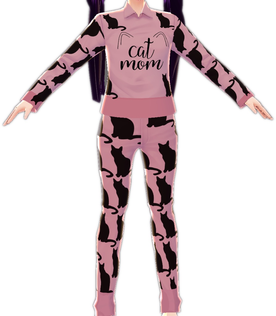 2 piece PAJAMA sets! VARIATIONS vroid textures