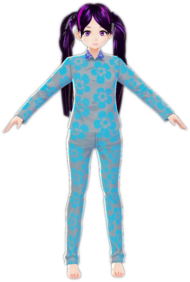 2 piece PAJAMA sets! VARIATIONS vroid textures