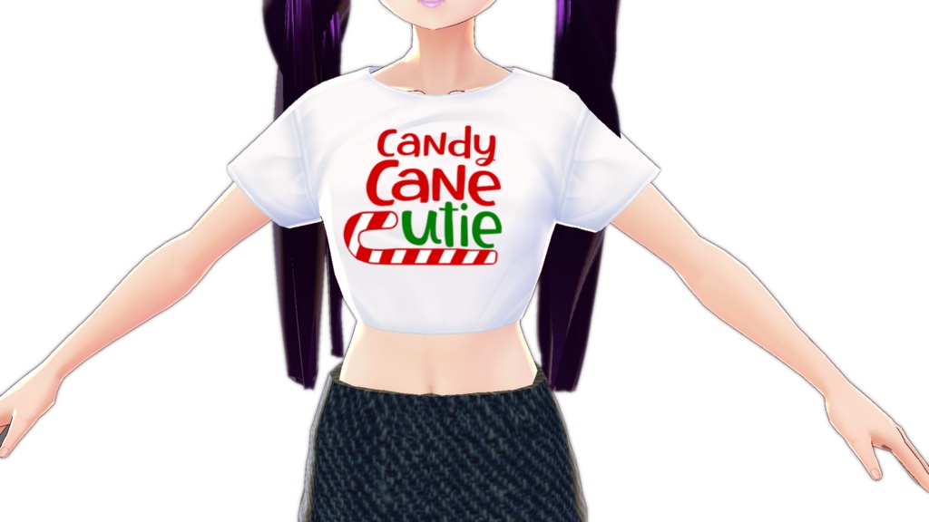 Candy Cane Cutie VARIATIONS Vroid Textures