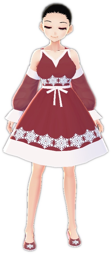 Holiday Snowflake COMPLETE SET vroid textures