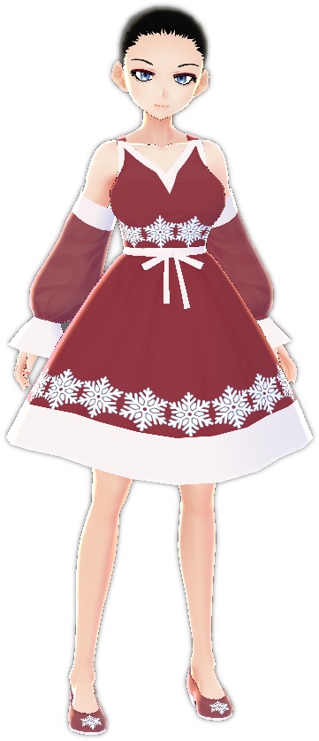 Holiday Snowflake COMPLETE SET vroid textures