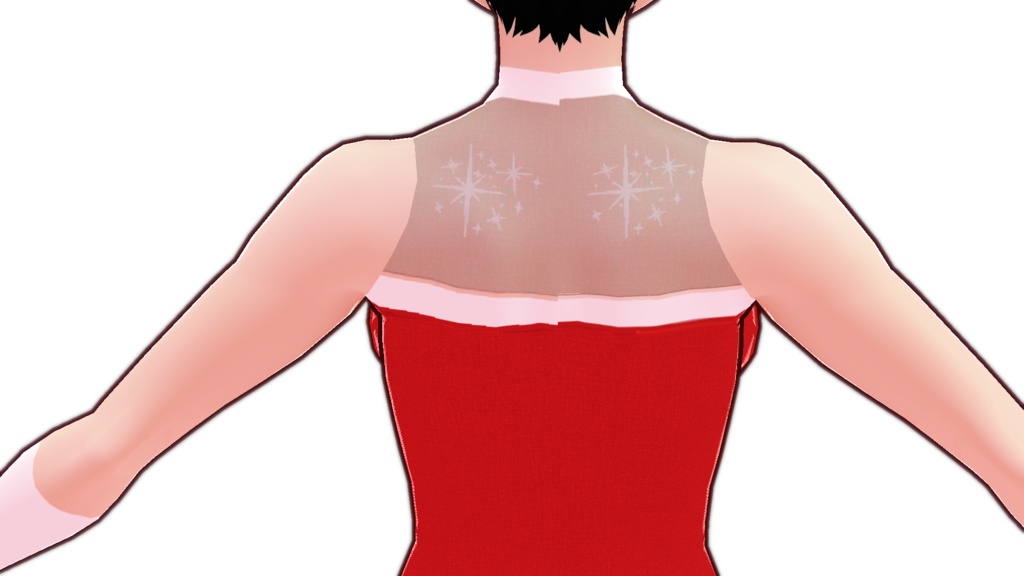 Holiday Dancer 7 PIECE COMPLETE SET VROID textures