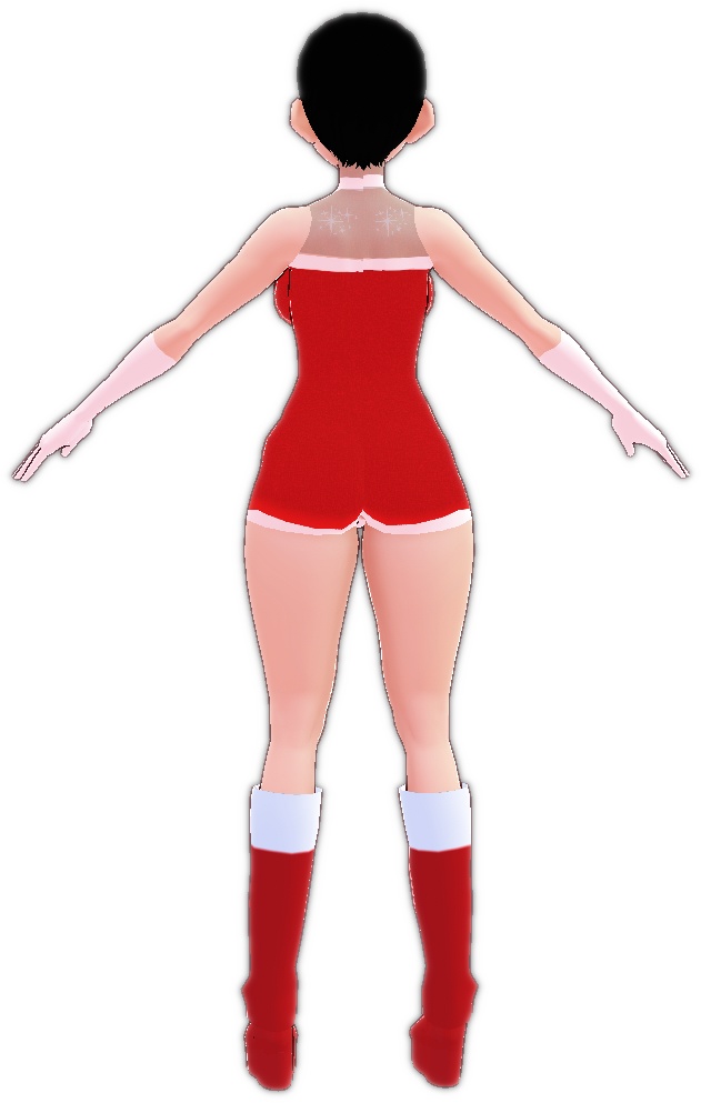 Holiday Dancer 7 PIECE COMPLETE SET VROID textures