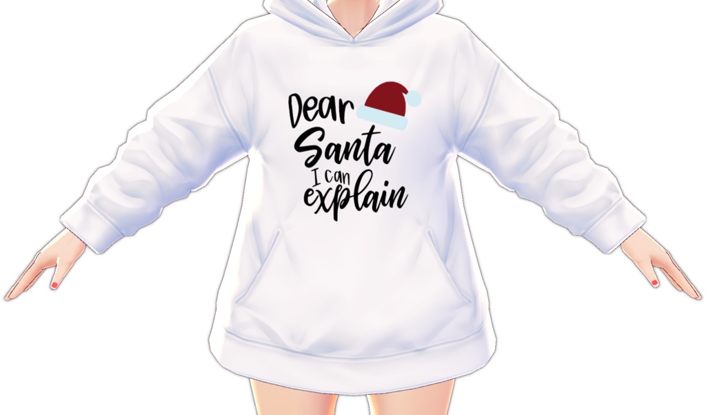 Dear Santa 3 piece VROID TEXTURES SET