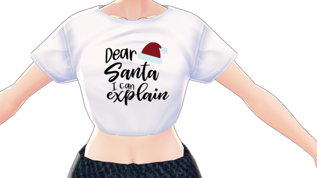 Dear Santa 3 piece VROID TEXTURES SET