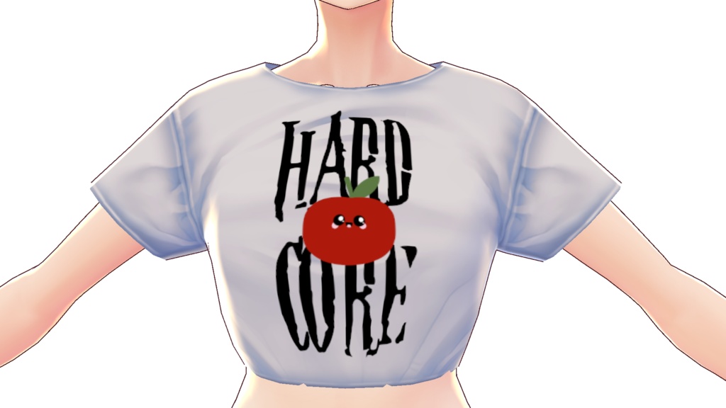 Kawaii Apple "Hard Core" 3 piece VROID textures