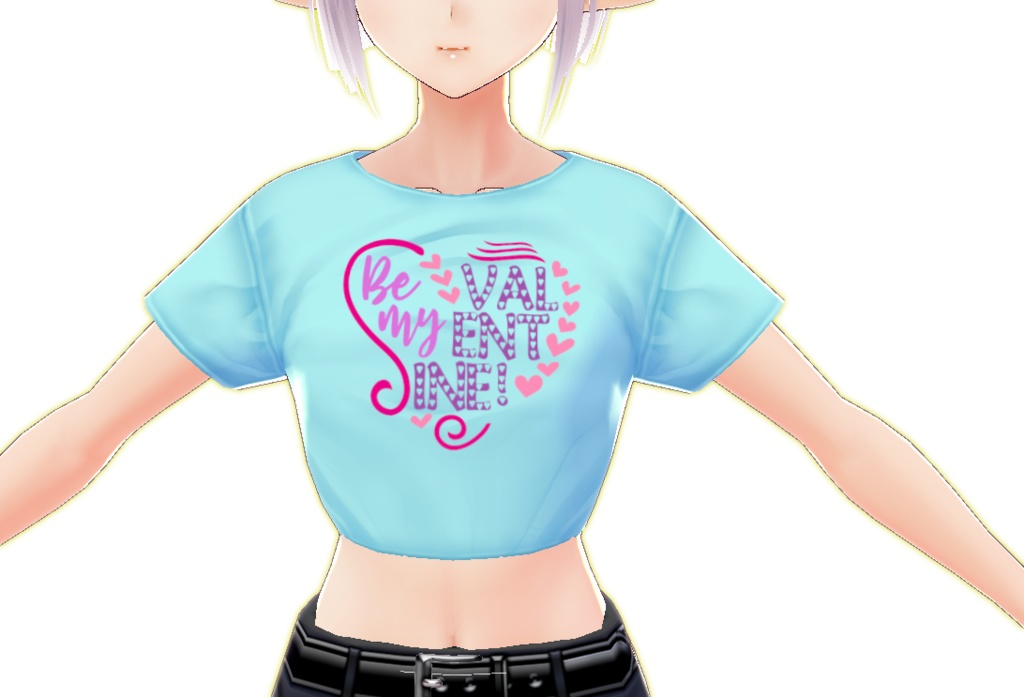 Be My Valentine 3 piece VROID textures