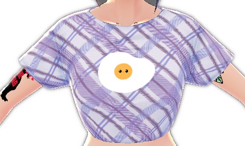 Kawaii Egg 3 piece VROID textures