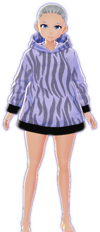 Animal Print Hoodies 5 piece VROID textures