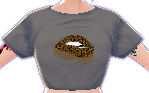 Cheetah Biting Lips 3 piece VROID textures