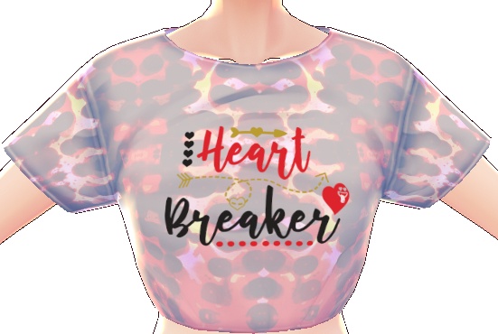 Heartbreaker 3 piece VROID textures