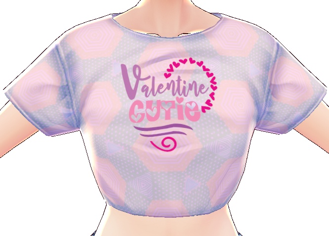 Valentine Cutie 3 piece VROID textures