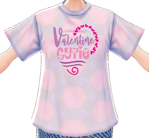 Valentine Cutie 3 piece VROID textures