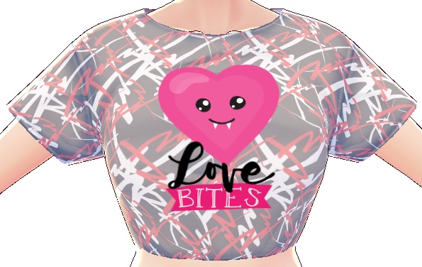 Love Bites 3 piece VROID textures