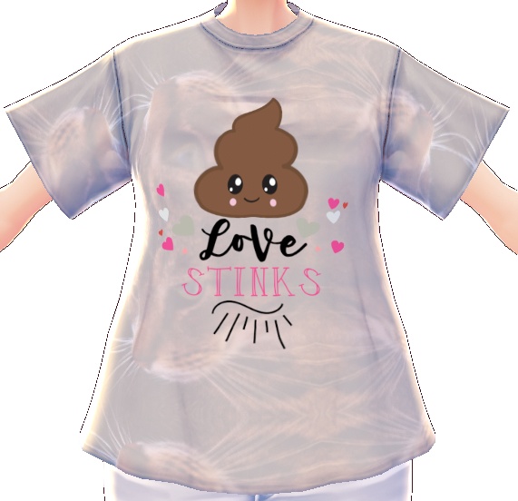 Love Stinks 3 piece VROID textures