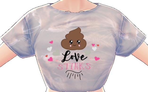 Love Stinks 3 piece VROID textures