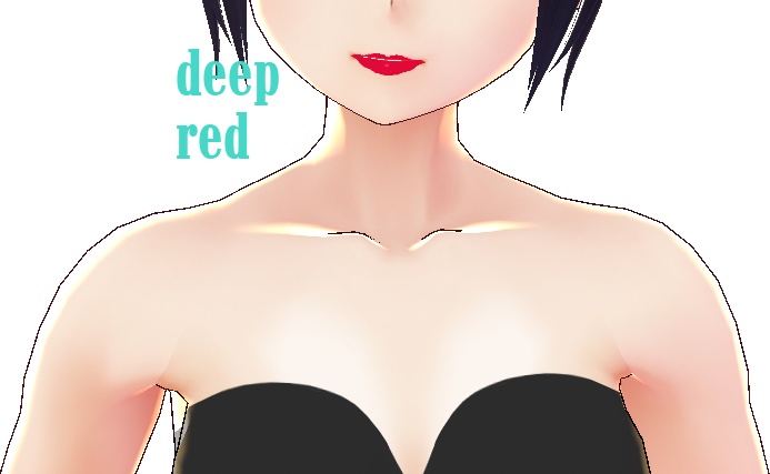 10 piece set LIPSTICK COLORS! VROID textures