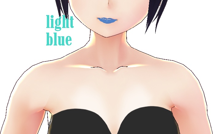 10 piece set LIPSTICK COLORS! VROID textures