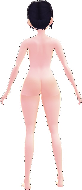 Pale Skin Muscles Body & Face VROID textures