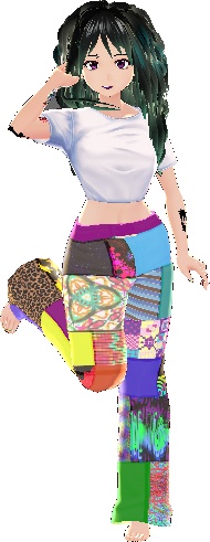 Patchwork Pants from Stream Feb 22, 2021