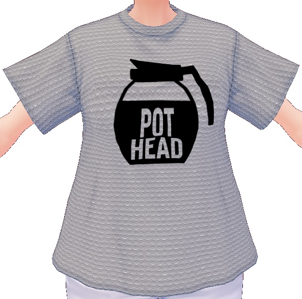 Pot Head Coffee 3 piece VROID textures