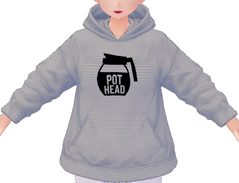 Pot Head Coffee 3 piece VROID textures