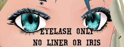 Realistic Under-Eye lashes VROID texture
